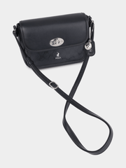 Polo Rockford Flapover Crossbody Bag In Black