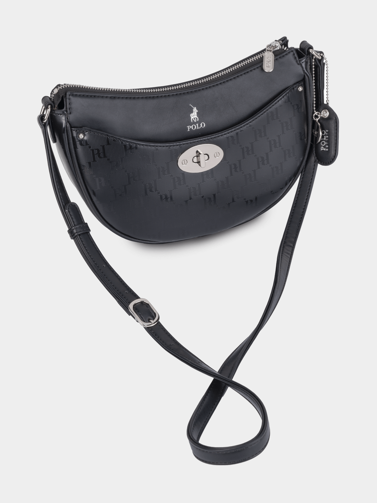 Polo Rockford Moon Sling Bag In Black