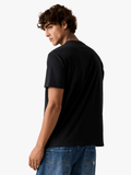 Guess Mens Short Sleeve Basic Quattro G T-shirt In Black