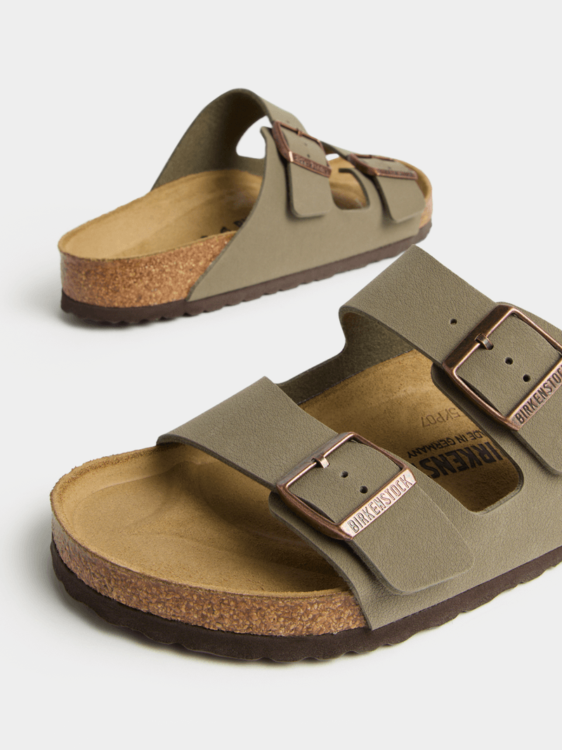 Birkenstock 1019313 Mens Arizona Sfb Leoi Shoes Kh