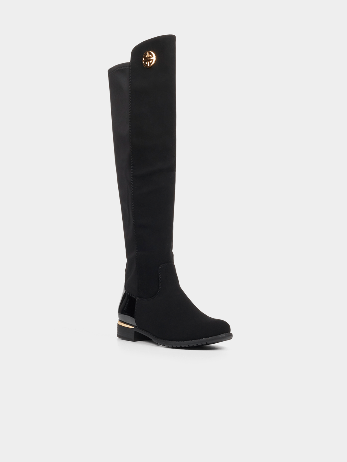 Miss Black Ladies Hadar 24 Boots In Black