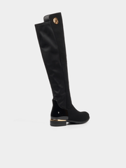 Miss Black Ladies Hadar 24 Boots In Black