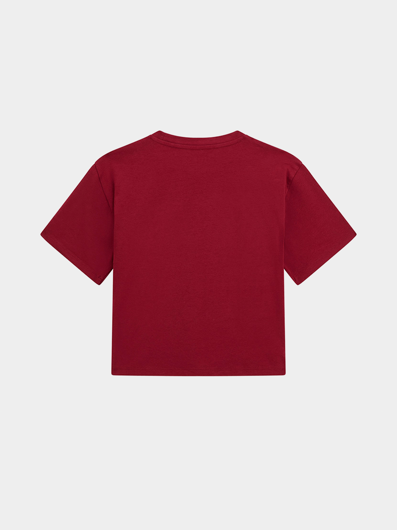 Guess Girls T-shirt In Red