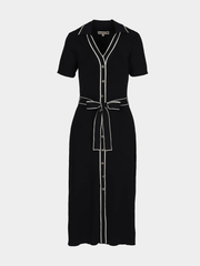 Pringle Womens Annie Knit Dress In Navy