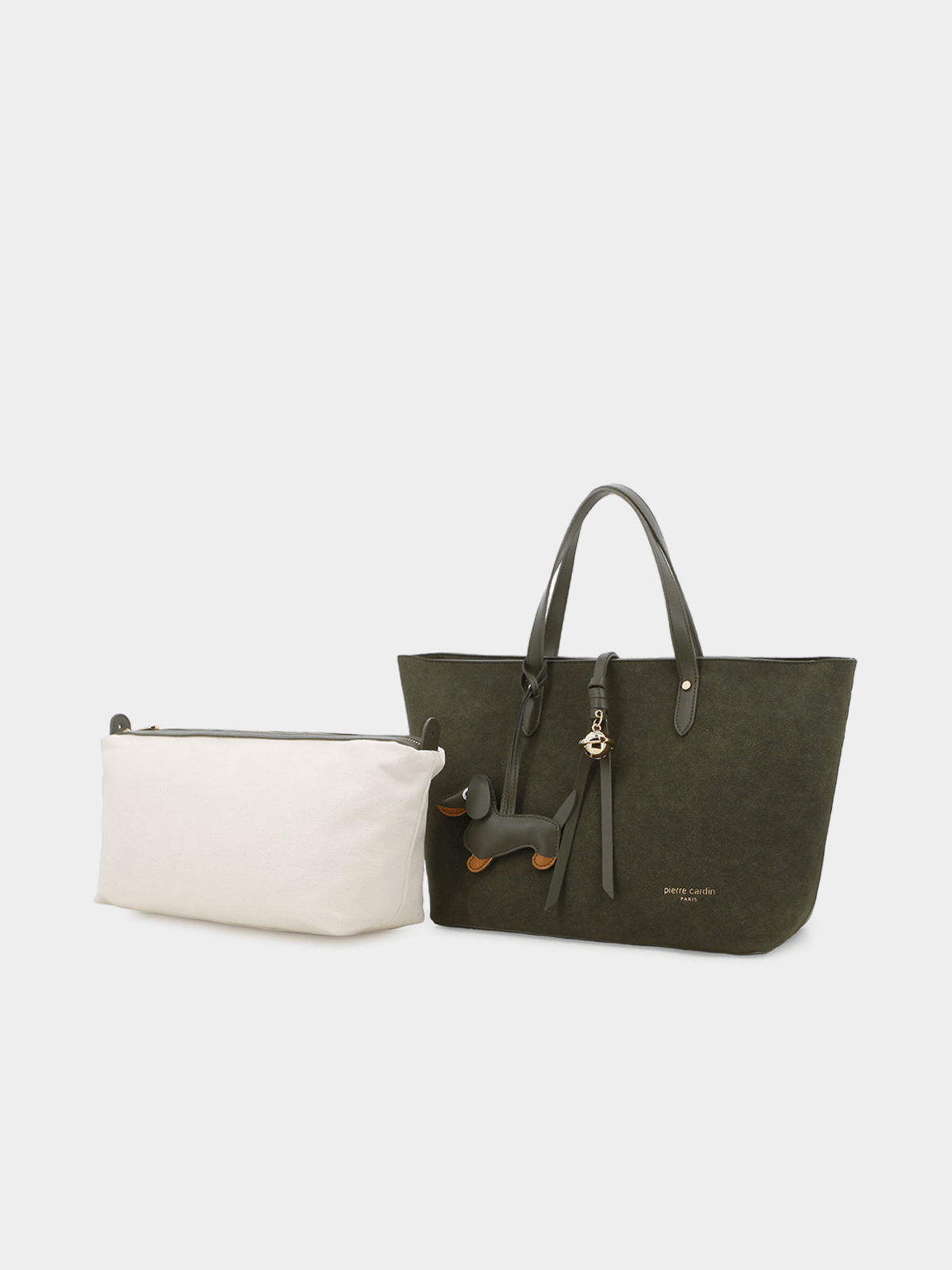 Pierre Cardin Satchel Bag In Green