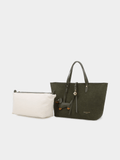 Pierre Cardin Satchel Bag In Green