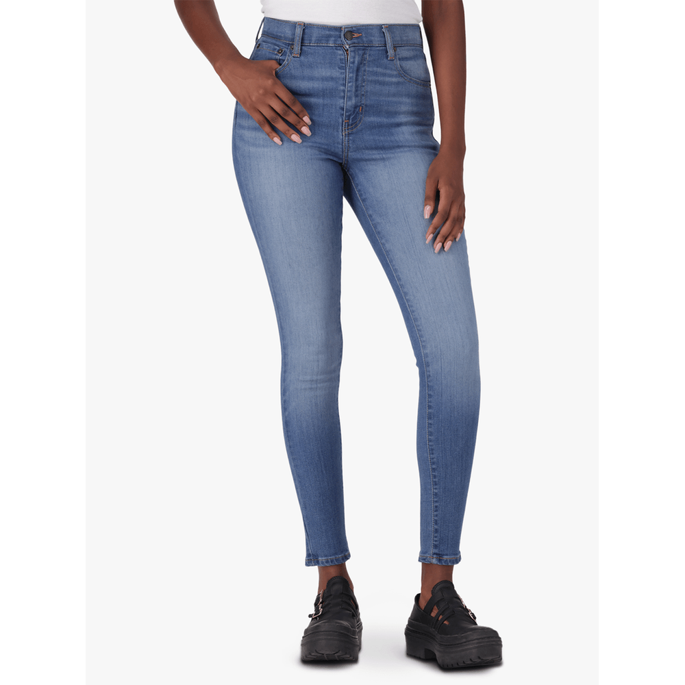 Levis 720 Highrise Superskinny Womens Jeans In Light Blue