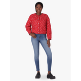 Levis 720 Highrise Superskinny Womens Jeans In Light Blue