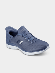 Skechers Womens Summits Slate Sneaker In Blue