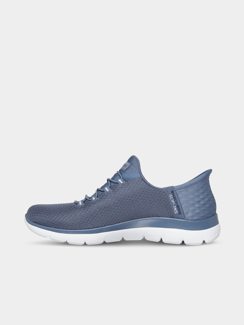 Skechers Womens Summits Slate Sneaker In Blue