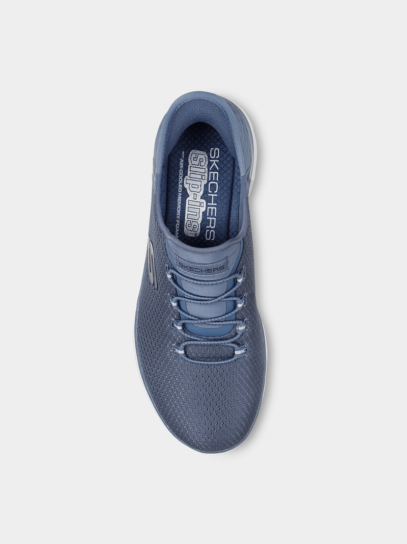 Skechers Womens Summits Slate Sneaker In Blue