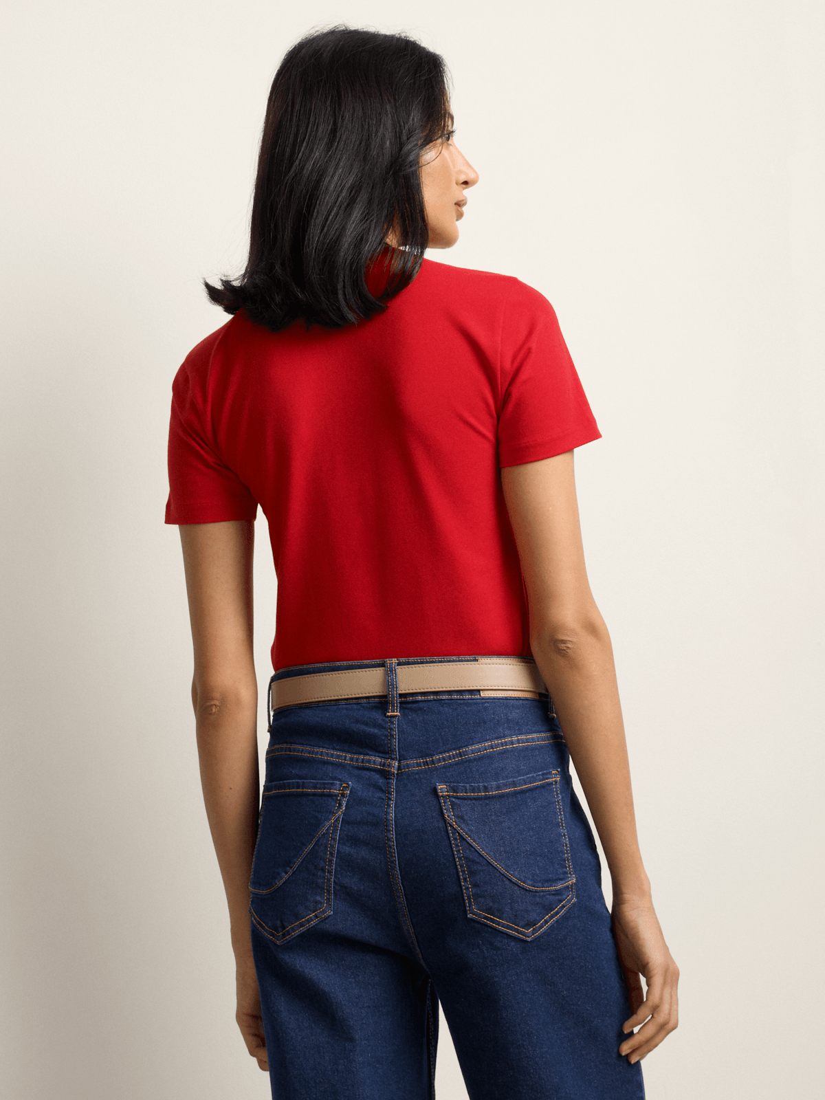 Polo Womens Kelly T-Shirt In Red
