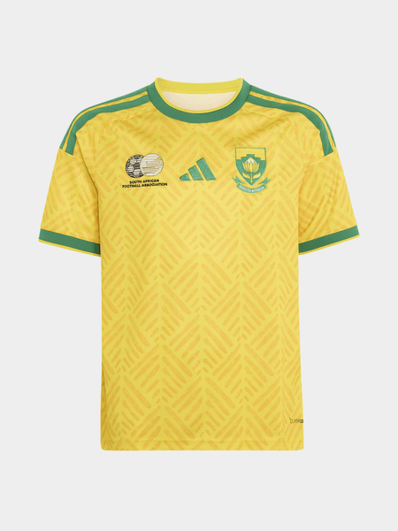 Adidas Unisex Bafana South Africa 26 Home Jersey In Yellow