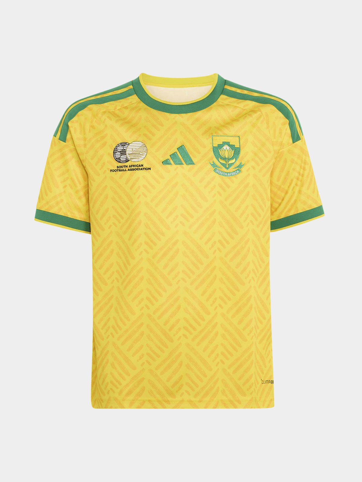Adidas Unisex Bafana South Africa 26 Home Jersey In Yellow