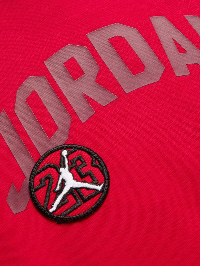 Jordan Boys MJ Dynasty Crew Neck Sweatshirt In Red