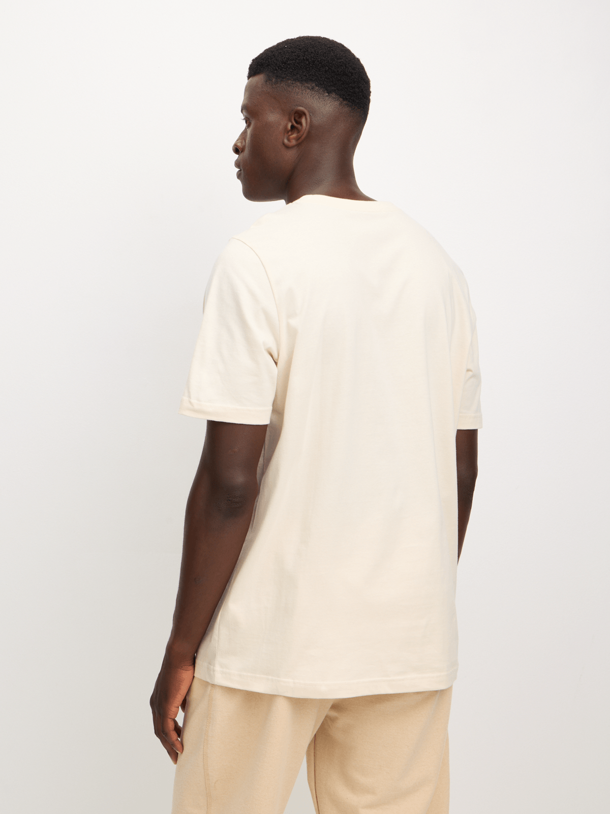 Puma Mens Graphic Sneaker Logo T-Shirt In Alpine Snow