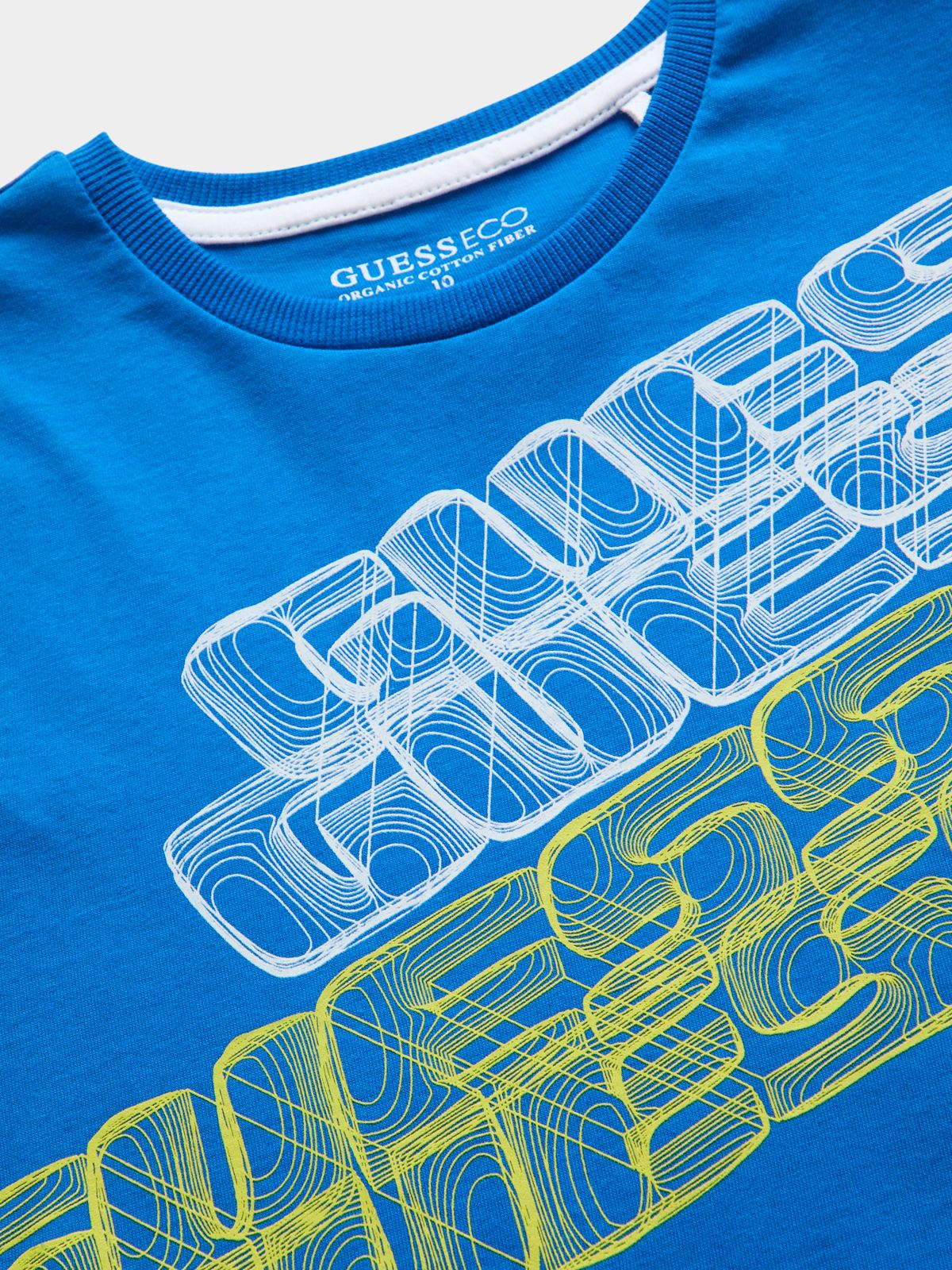 Guess Boys T-Shirt In Blue