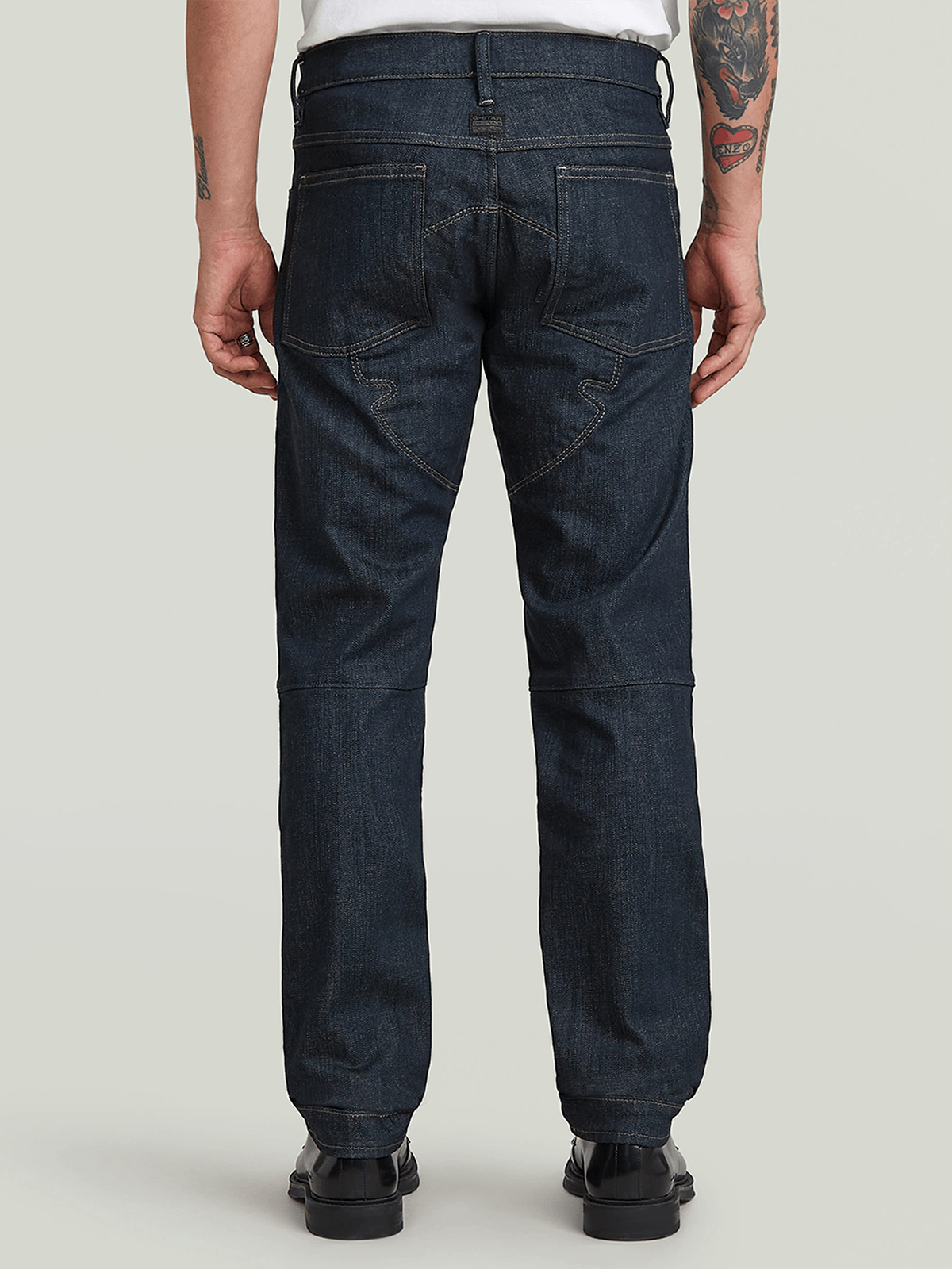 G-Star Biker Patched 3D Slim Indigo