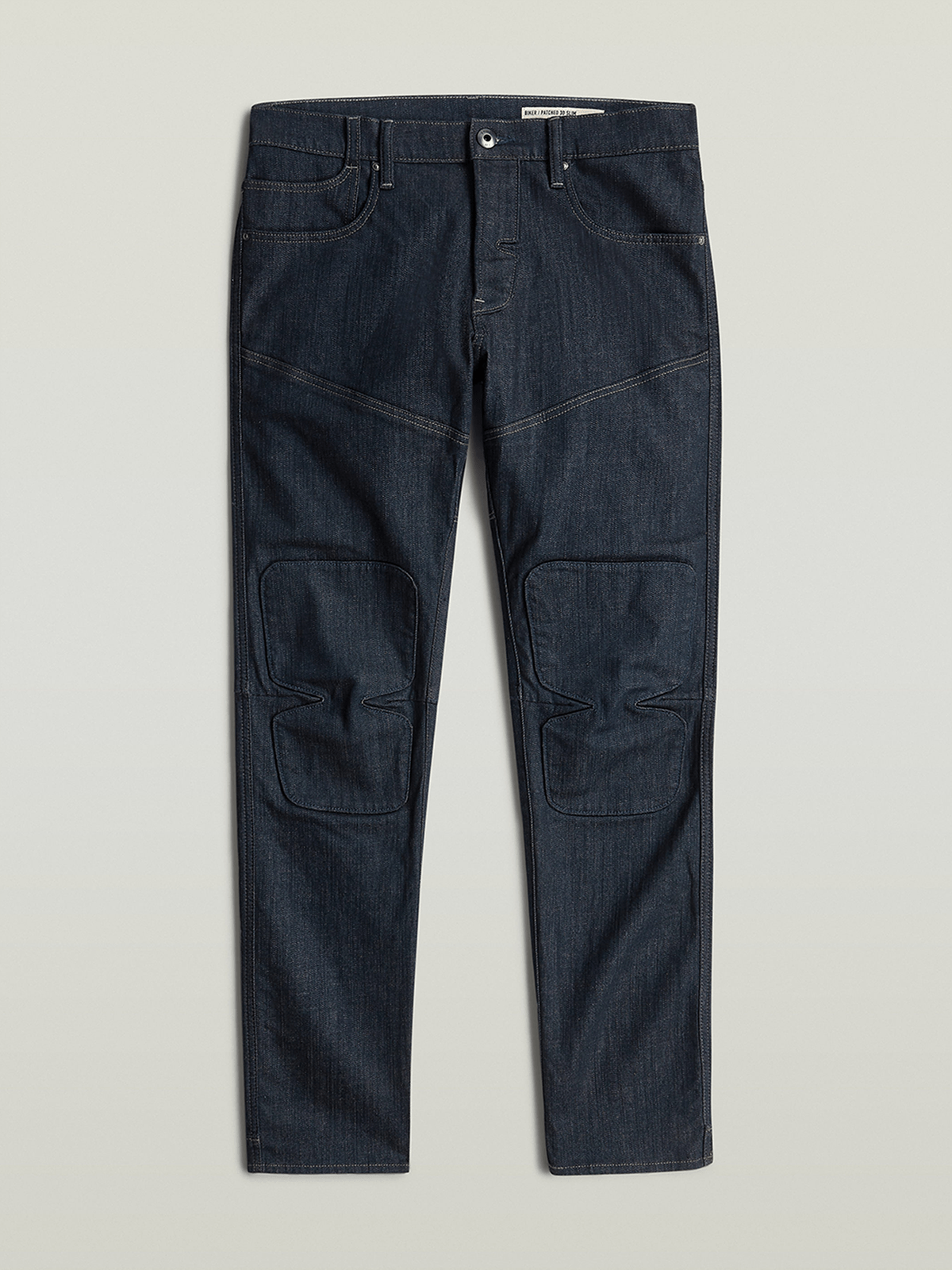 G-Star Biker Patched 3D Slim Indigo