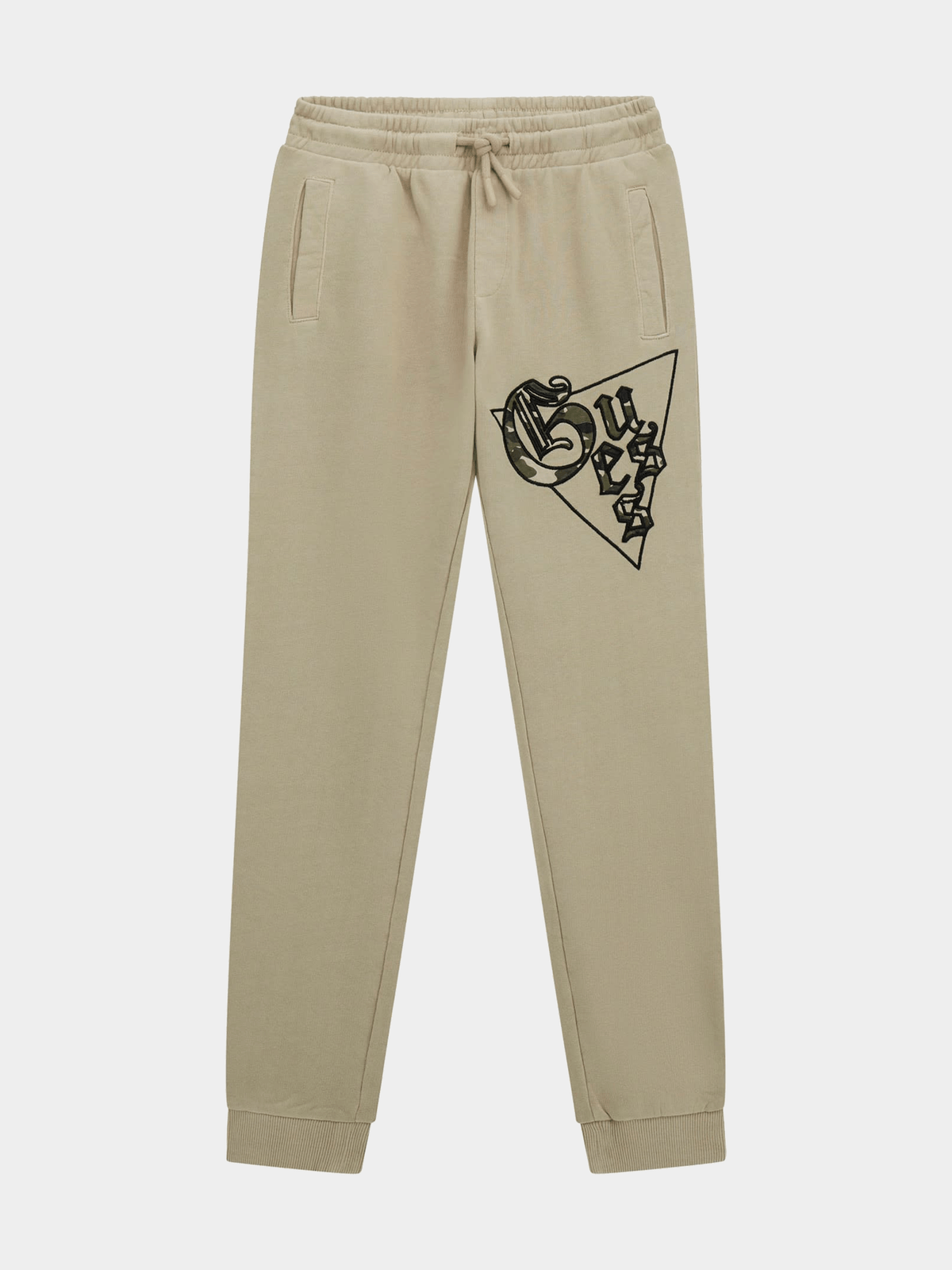 Guess Boys Dye Active Pants In Stone