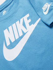 Nike Unisex Kids Future Evergreen T-Shirts In University Blue