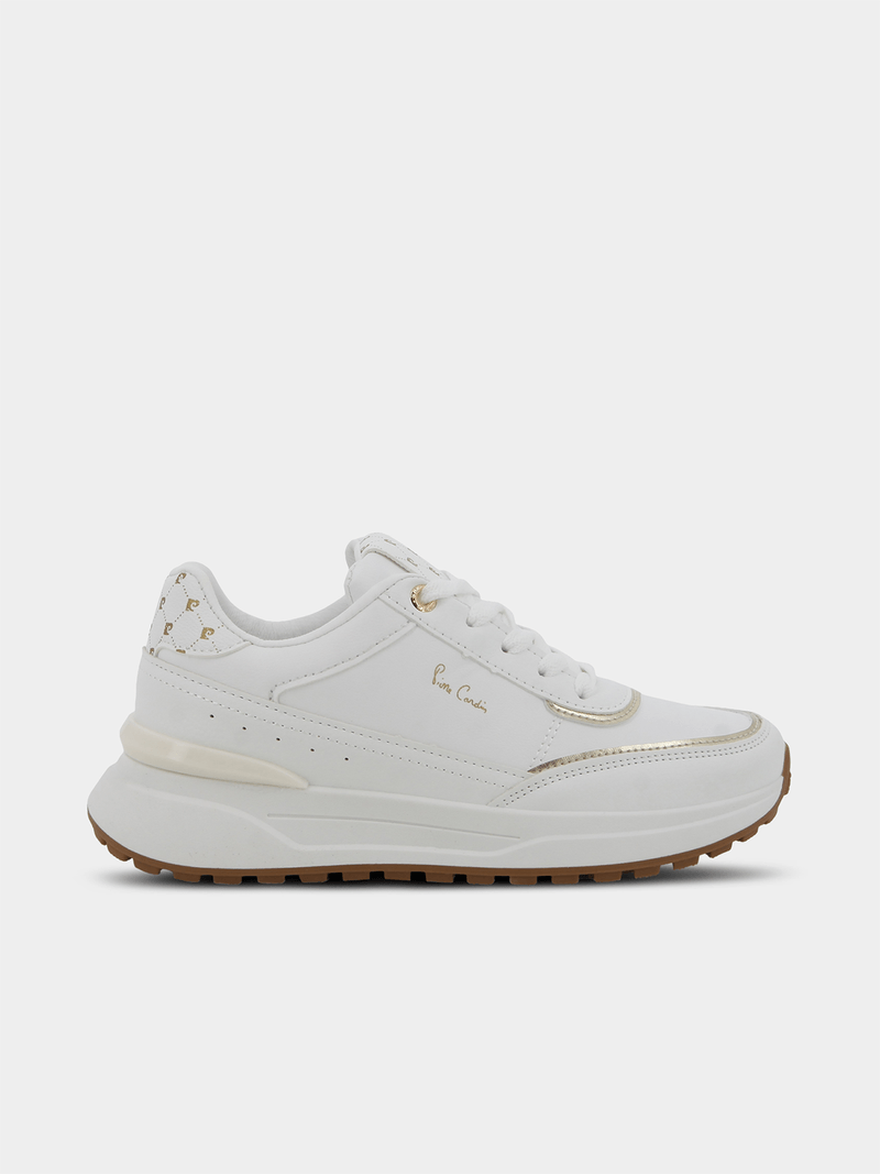 Pierre Cardin Ladies Angelique 4 Sneakers In White