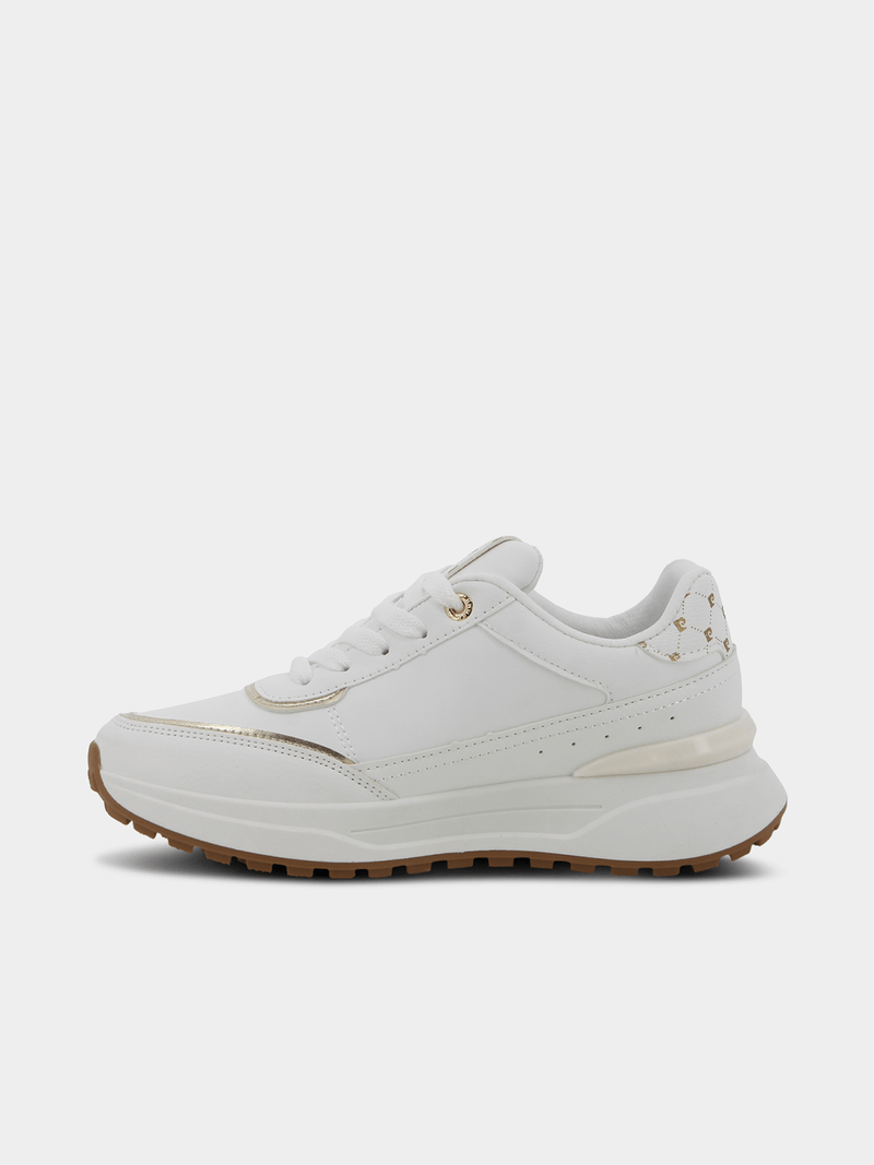 Pierre Cardin Ladies Angelique 4 Sneakers In White