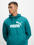 Puma Mens Essential  No.1 Logo Hoodie In Emerald Green