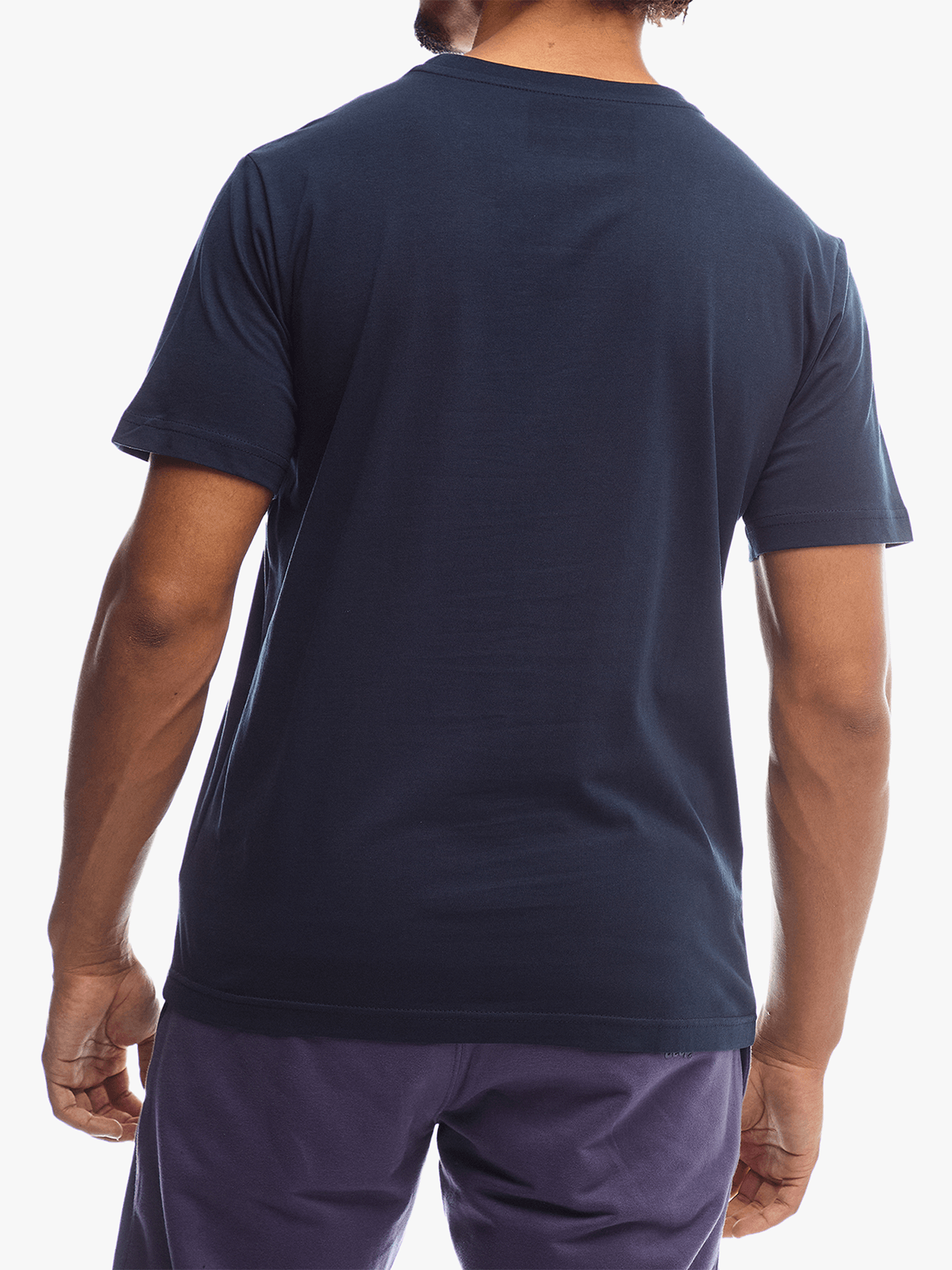 Jeep Mens Core Logo T-Shirt In Navy