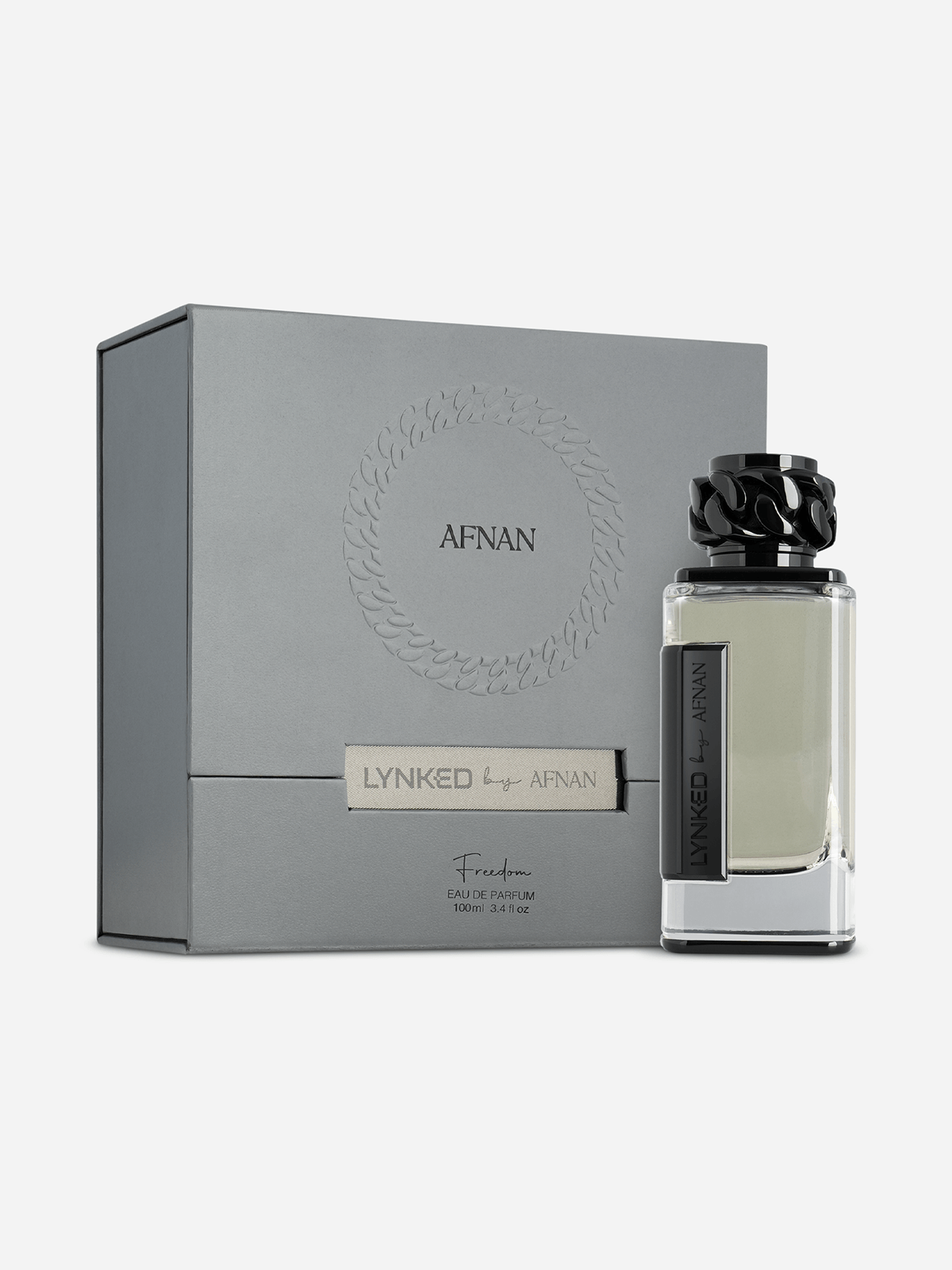 Afnan Lynked Freedom Black Eau De Parfum Fragrance For Men
