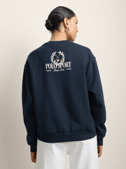 Polo Womens Emma Sports Sweatshirt In Navy