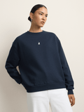 Polo Womens Emma Sports Sweatshirt In Navy