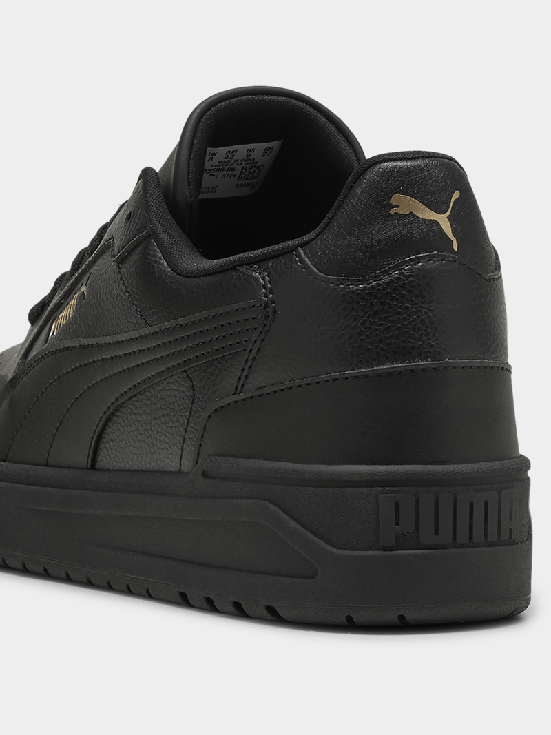 Puma Mens Shuffle Downtown Sneakers In Black
