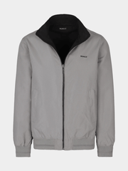 Pringle Mens Larry Reversible Jacket In Black And Grey