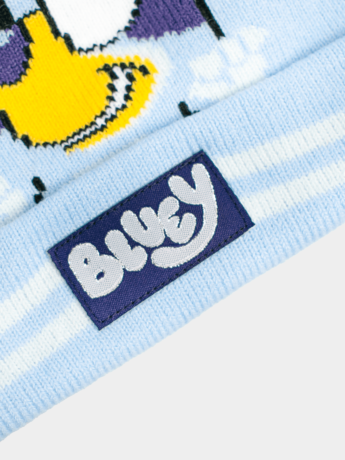 Boys One Up Beanie Bluey Blue