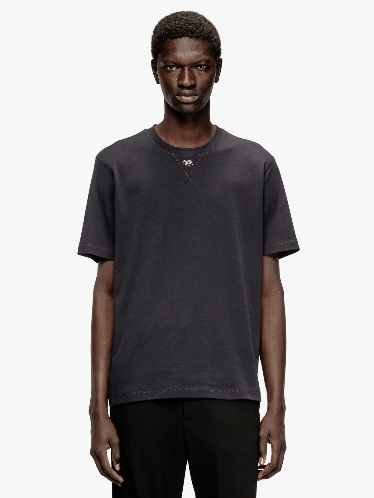 Diesel Mens T-Adjust TR Regular T-Shirt In Black