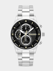 Police Mens Levuka Watch In Silver