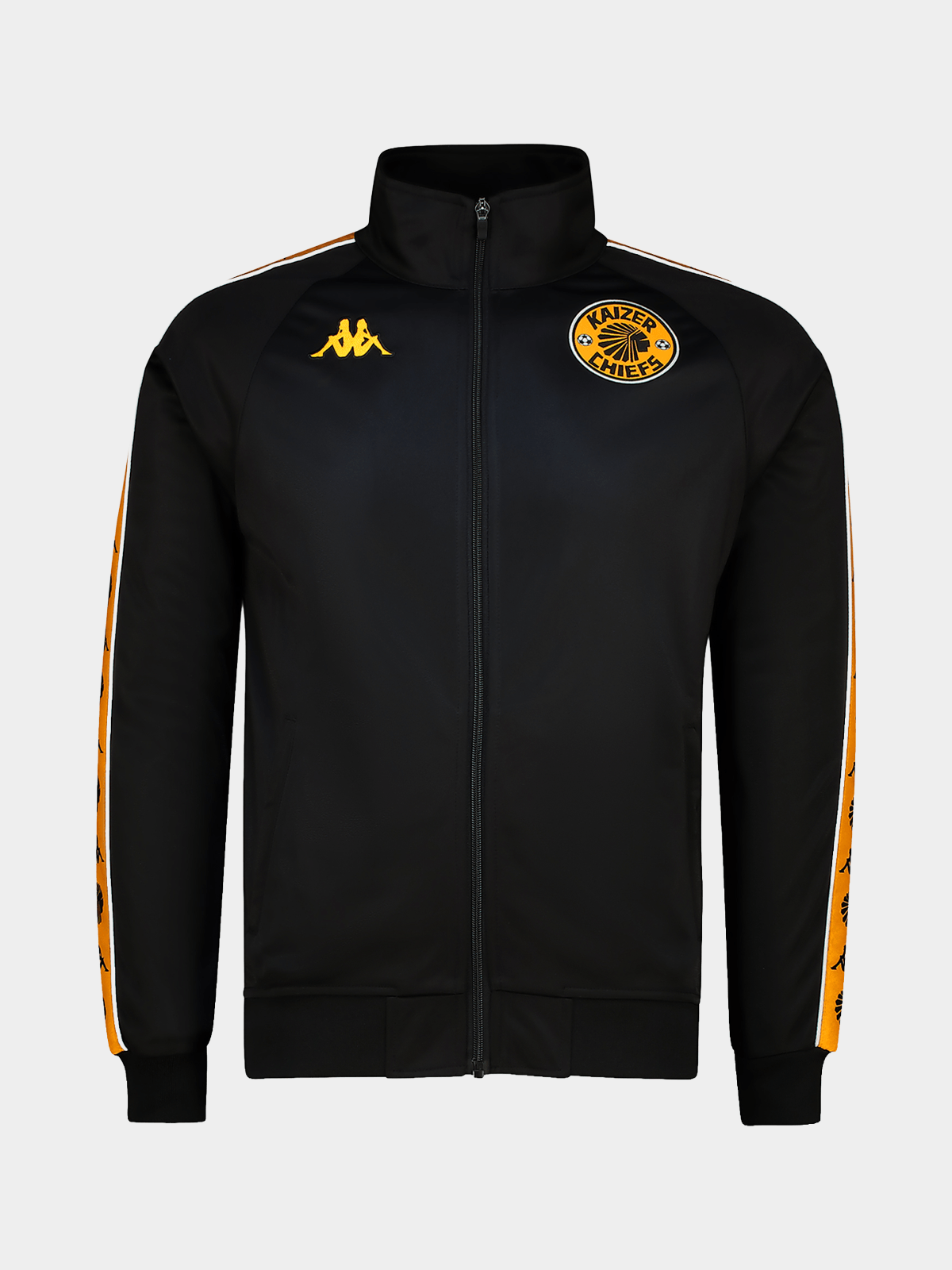 Kappa Kaizer Chiefs Mens Annistony Slim Top In Black