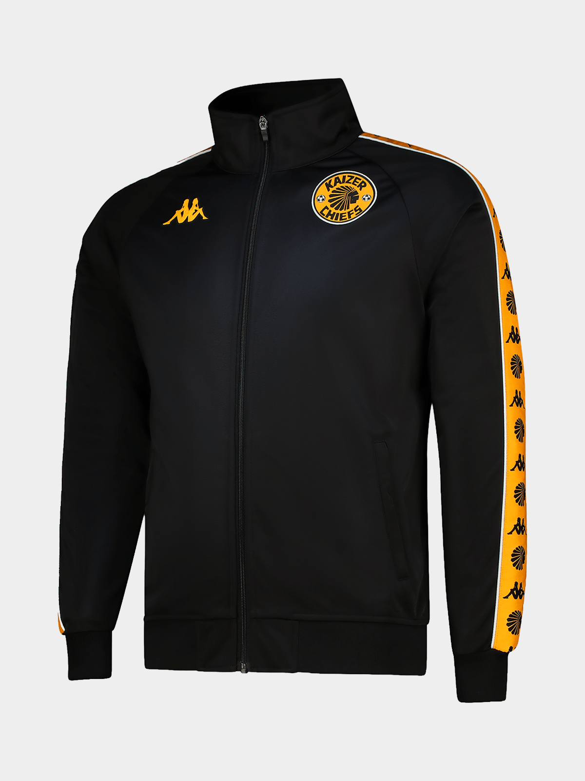 Kappa Kaizer Chiefs Mens Annistony Slim Top In Black
