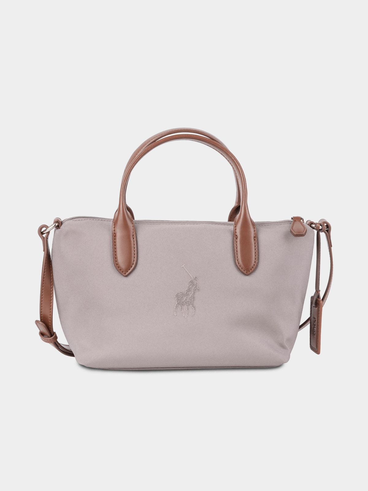Polo Spectator Pocket Sling Bag In Taupe