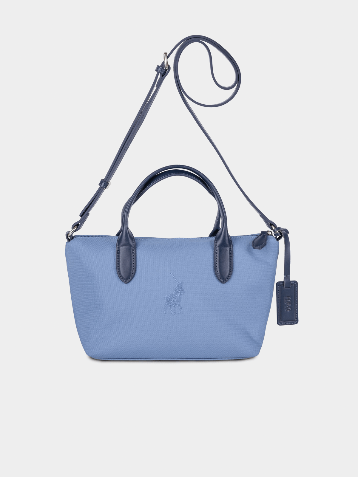 Polo Spectator Pocket Sling Bag In Denim
