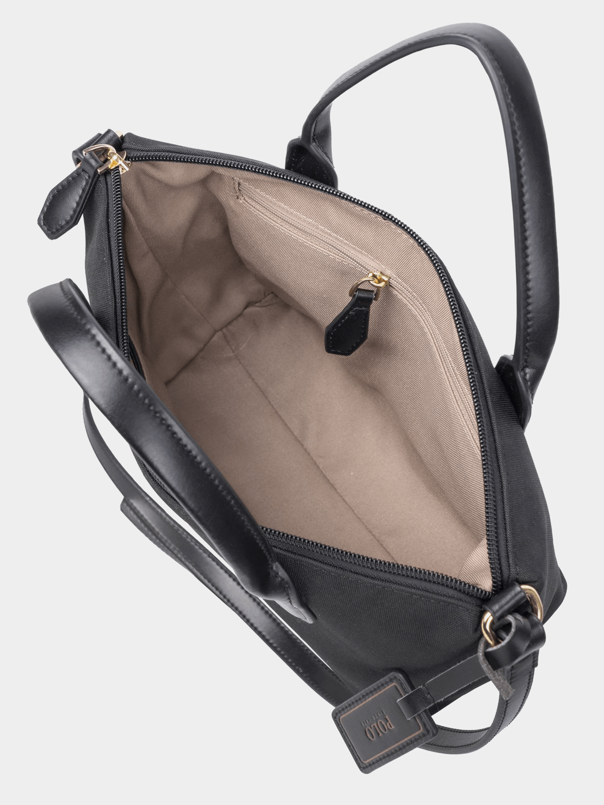 Polo Spectator Pocket Sling Bag In Black