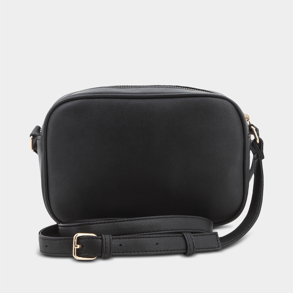 Pierre Cardin Womens Leopard Cherie Structured Bag In Black Multi