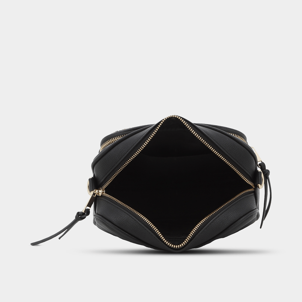 Pierre Cardin Womens Leopard Cherie Structured Bag In Black Multi