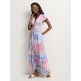 Stella Morgan Maxi Dress In Blue Multi