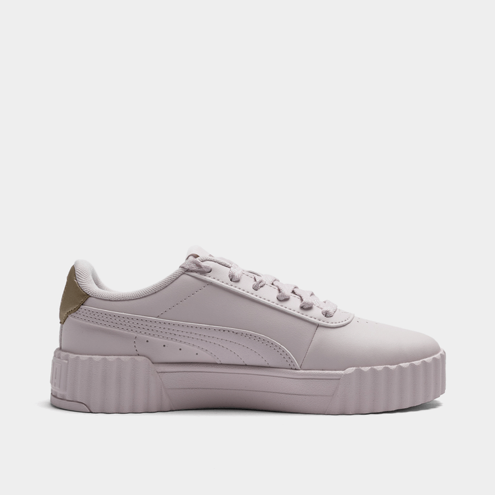 Puma Carina 3.0 Charm Jr Shoes In Pink & Gold