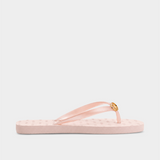 Polo Ladies Aop Flip Flops In Blush