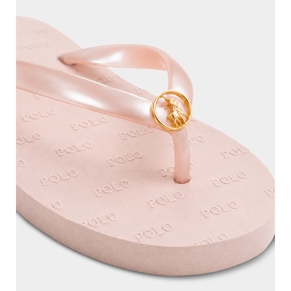 Polo 007882 Ladies Aop Flip Flops Blush
