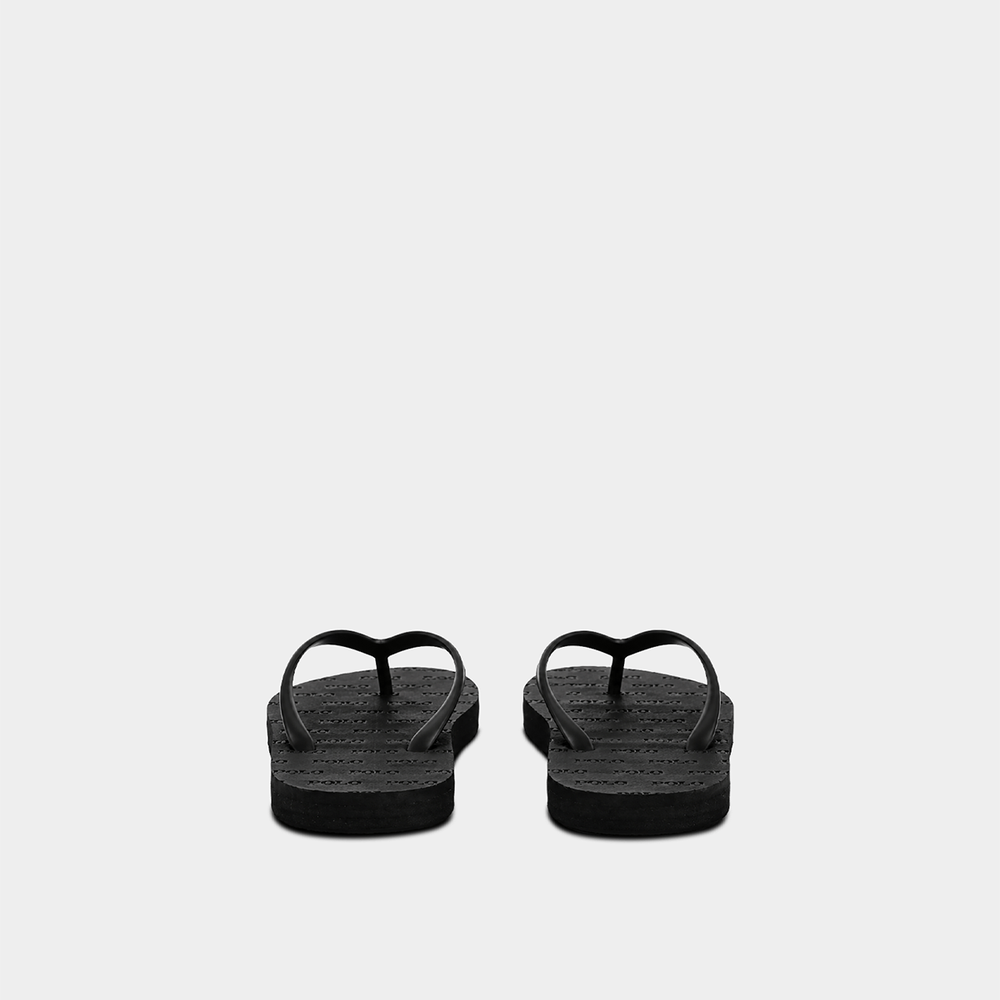 Polo 007882 Ladies Aop Flip Flops Black