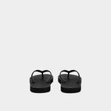 Polo 007882 Ladies Aop Flip Flops Black